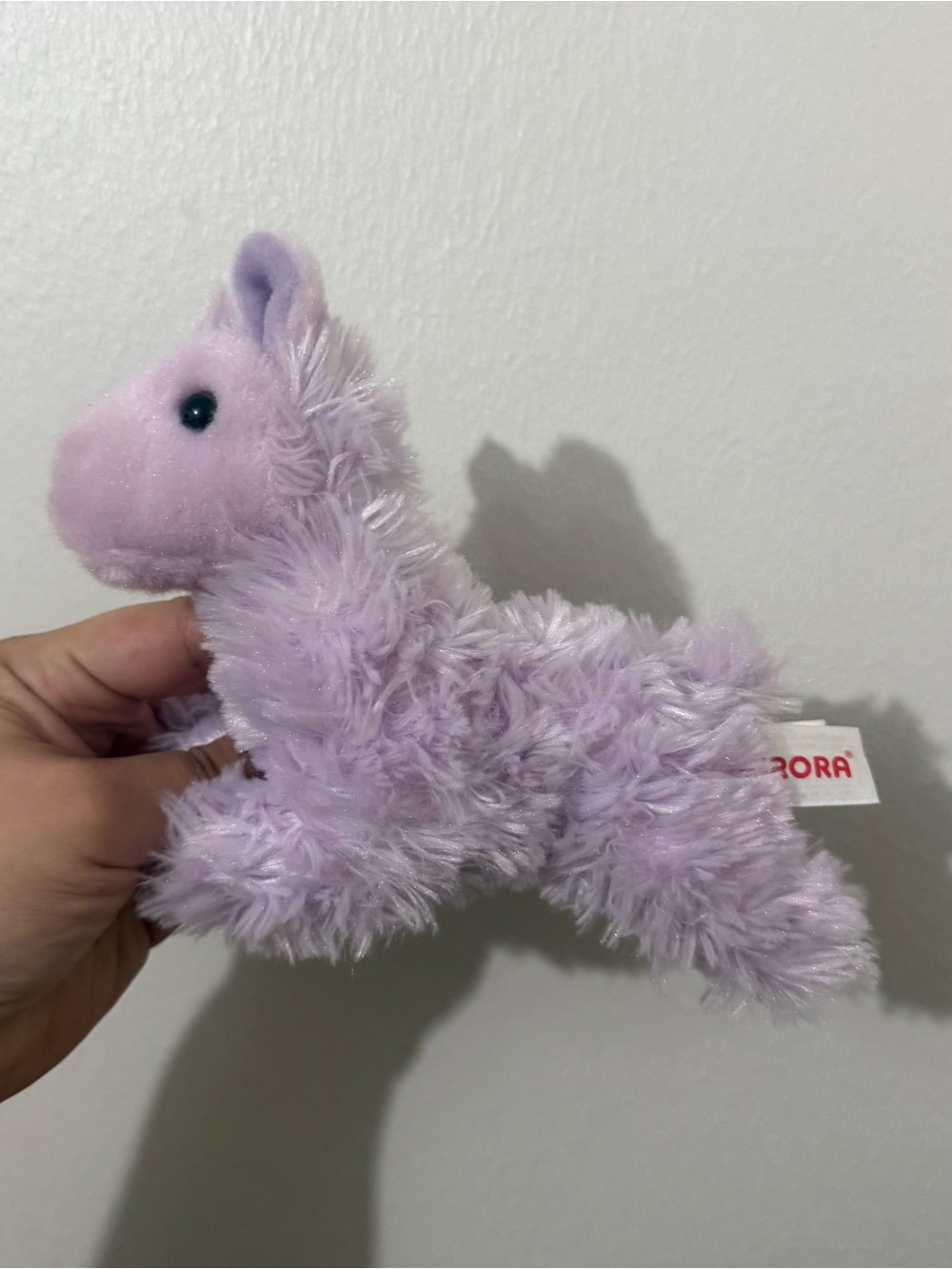 Aurora Llama lavender lilac Soft Plush